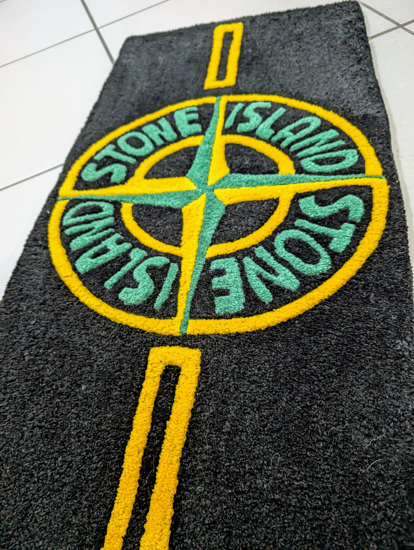 ISLAND STONE Rug, Tapis motif ISLAND STONE Tapis personnalisé 100x55 cm