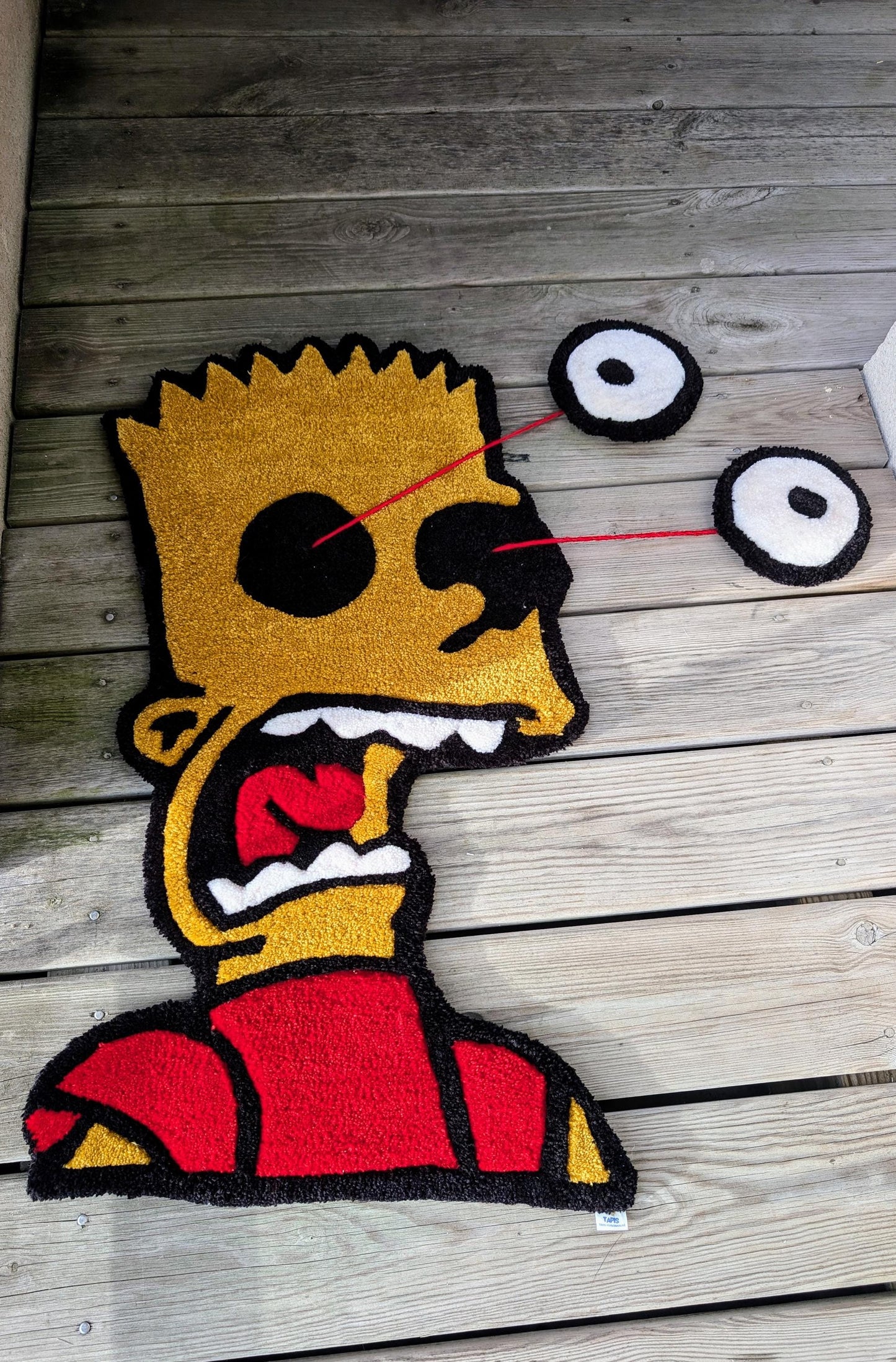 Tapis motif Simpson Tapis personnalisé , Simpson Rug