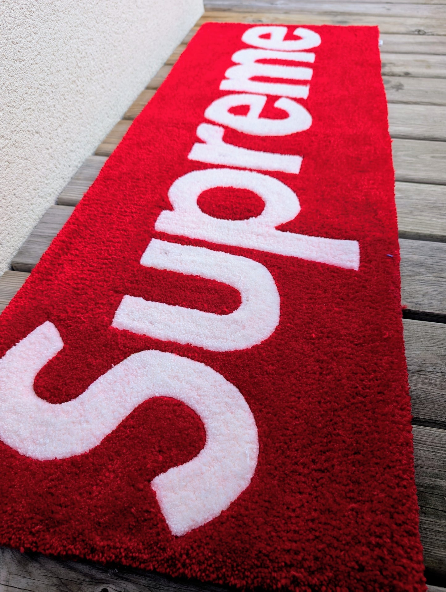 Simpson Rug, Tapis motif SUPREME Tapis personnalisé 110x40 cm
