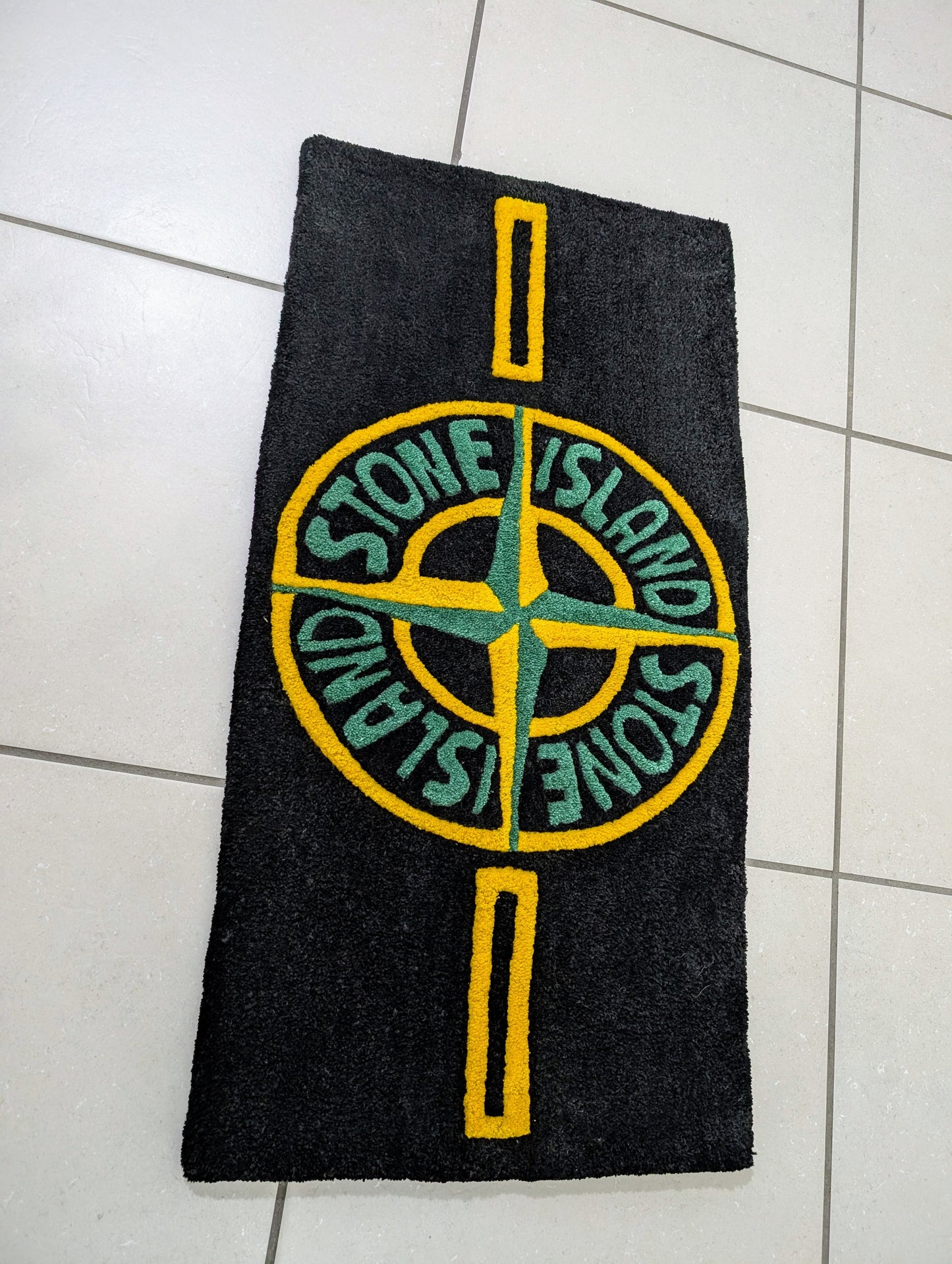 ISLAND STONE Rug, Tapis motif ISLAND STONE Tapis personnalisé 100x55 cm