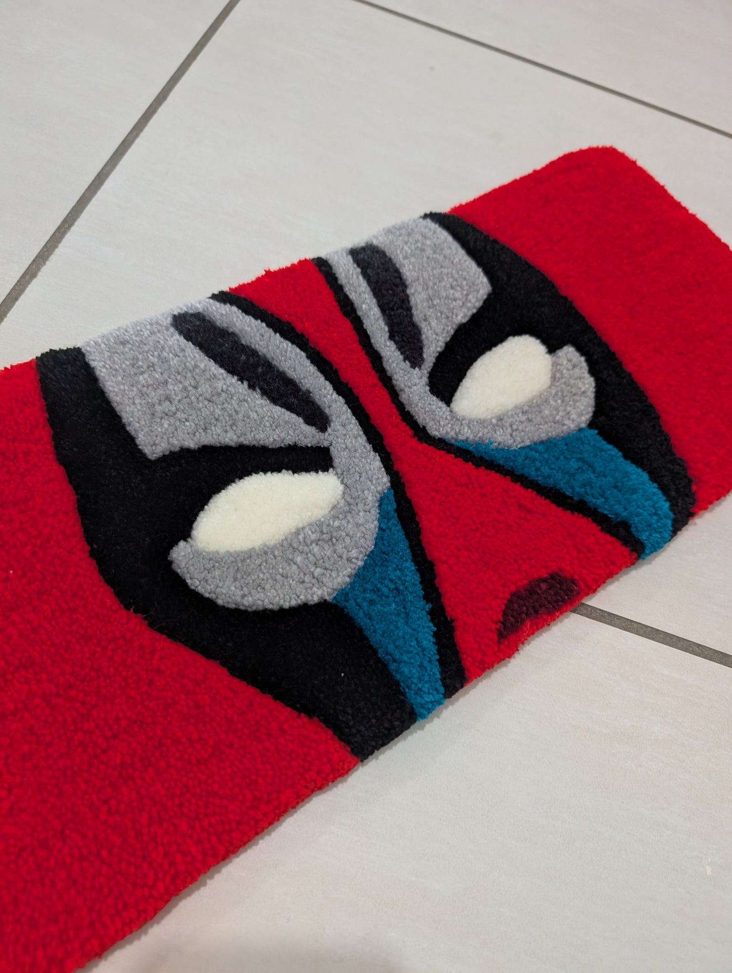 TUFTING TAPIS, Tapis pour clavier SPIDERMAN / Luffy  / Pikachu, Tapis personnalisé , Tufting Rug