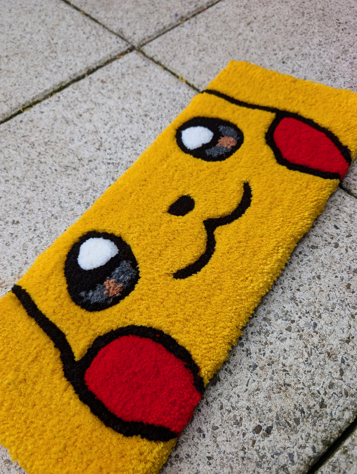 TUFTING TAPIS, Tapis pour clavier SPIDERMAN / Luffy  / Pikachu, Tapis personnalisé , Tufting Rug